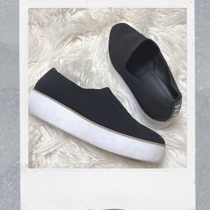 DNKY stretch plat form shoe